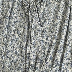 Abercrombie & Fitch Womens Ruffle Wrap Bodysuit